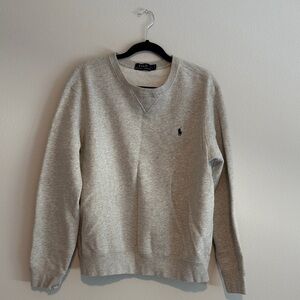 Polo by Ralph Lauren Light Gray Crewneck Sweater